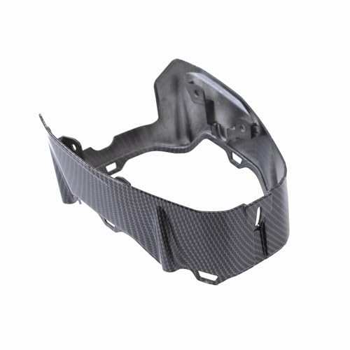 Image of Mokuo Motorcyle Fairing Parts,Front Head Cover in ABS Material Compatible with 2021-2024 Honda Grom Msx 125 SF,Carbon Fibre Color