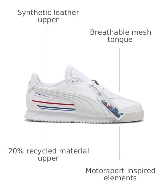 Image of Puma Mens BMW Motorsport Roma Shoes