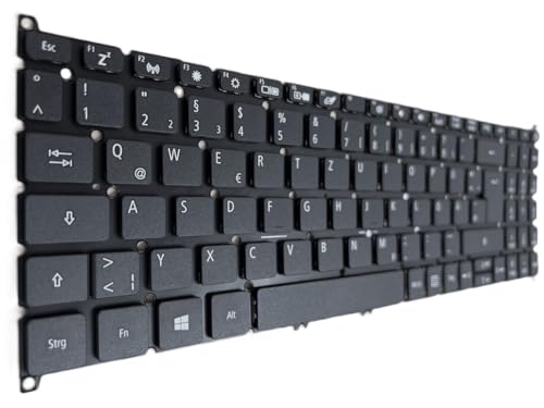 Clavier de Rechange DE Noir Sans Cadre pour Acer Swift 3