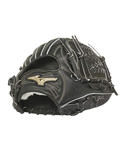 MIZUNO(ミズノ) 軟式用 グローバルエリート HSelection02+(プラス)オールラウンド用※グラブ袋付 (1ajgr22410) 09ブラック 右投げ用 2枚目