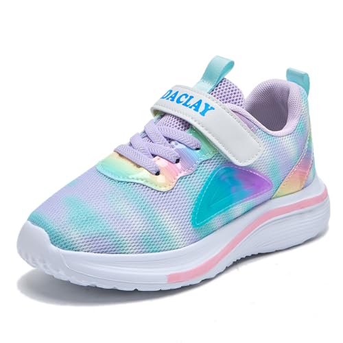Image of Daclay Kids Sports Shoes Running Shoes for Spring and Autumn Casual Knit Sneakers for Girls Boys School Students Teenager
