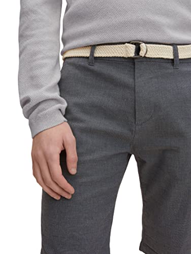 TOM TAILOR Denim Mannen Chino bermuda shorts met riem - Image 5