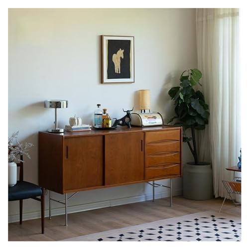 JWXFGHJT Sideboard, Vintage, Massivholz, Aufbewahrungsschrank, Kleiner Haushaltsschrank an der Wand, antikes Sideboard, Haushalts-Multifunktions-Vorratsschrank, Sideboard, Aufbewahrungsschrank JWXFGHJT Sideboard, Vintage, Massivholz, Aufbewahrungsschrank, Kleiner Haushaltsschrank an der Wand, antikes Sideboard, Haushalts-Multifunktions-Vorratsschrank, Sideboard, Aufbewahrungsschrank