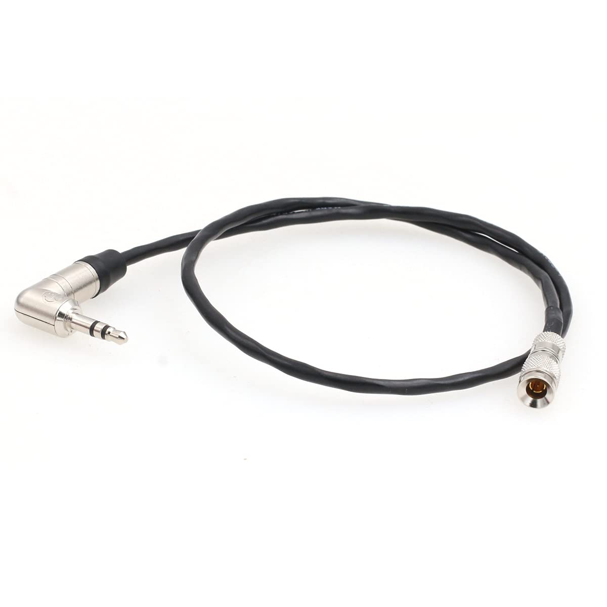 Eonvic UltraSync ONE Timecode Cable DIN 1.0/2.3 Connector to Right Angle 3.5mm Mini Jack for DSLR (Din-3.5mm)