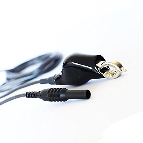 Leaderman LDMEBLFCI - Earth Bond Test Lead, With Large Diameter Crocodile Clip & Jaw Extension, Ideal For Seaward Primetest Range, Metrel GammaPAT, DeltaPAT Martindale HPAT 400 500 600 Kewtech KT61 KT62 & EzyPAT range