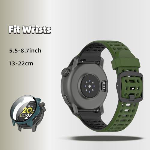 Correa de silicona para reloj COROS Pace 3 deportiva miniatura 4