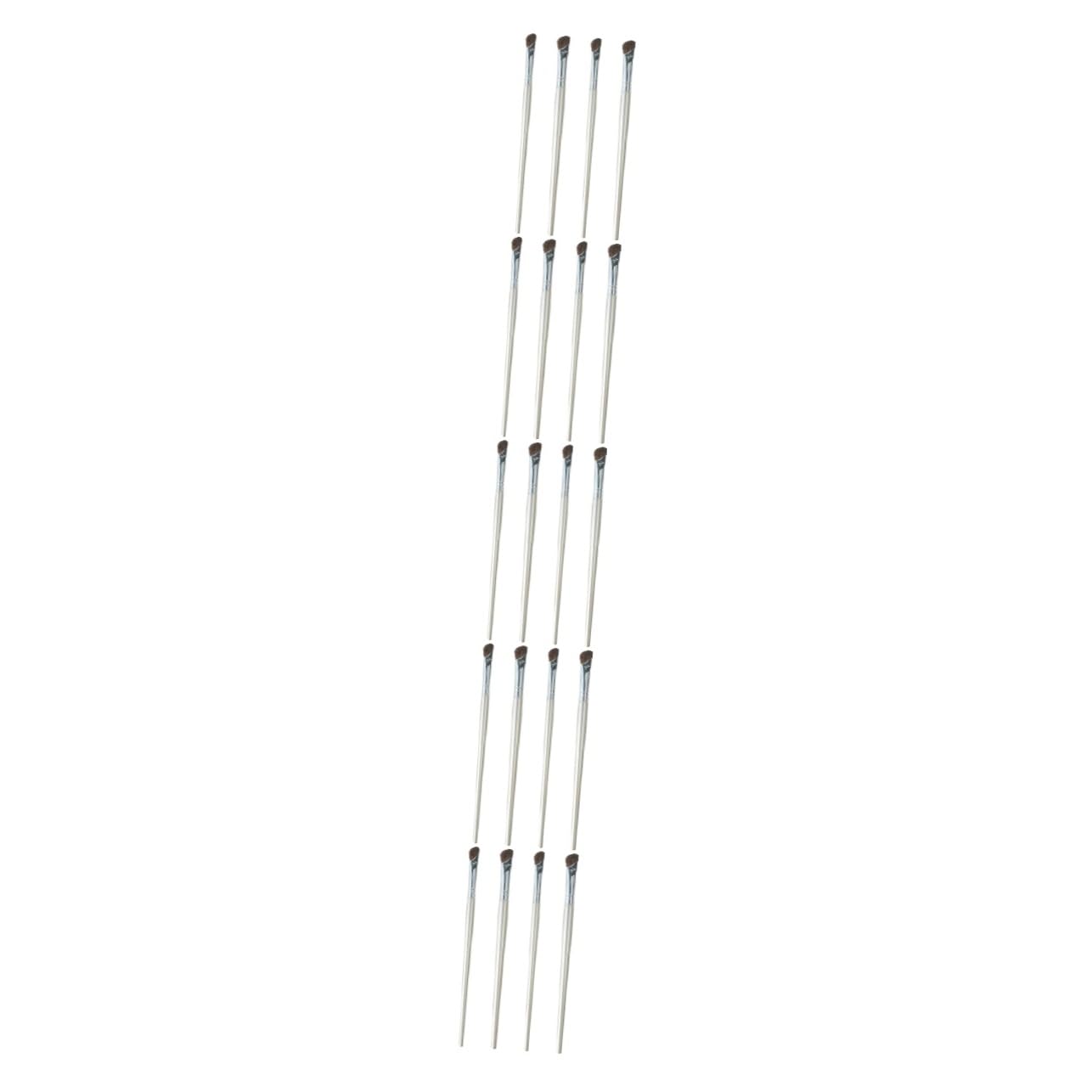 Beavorty 5 Set Di Pennelli Angolati Ergonomici Per Il Contorno Del Naso Ombretto Accessorio Per Il Trucco Sicuro E Delicato Sulla Pelle 4 Pezzi * 5