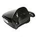 ECOTRIC King Motorcycle Trunk Touring Luggage Storage Tail Box W/Wrap-Around Backrest Pad Compatible with 2014-2024 Harley Touring Models (2 Packages)