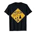 Caution This Hiker Makes Frequent Stops Funny Hiking Graphic T-Shirt