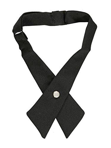 Cookie's Brand Crisscross Neck Tie - black, one size