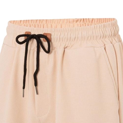 Shorts deportivos para hombre con bolsillos y cintura ajustable miniatura 3