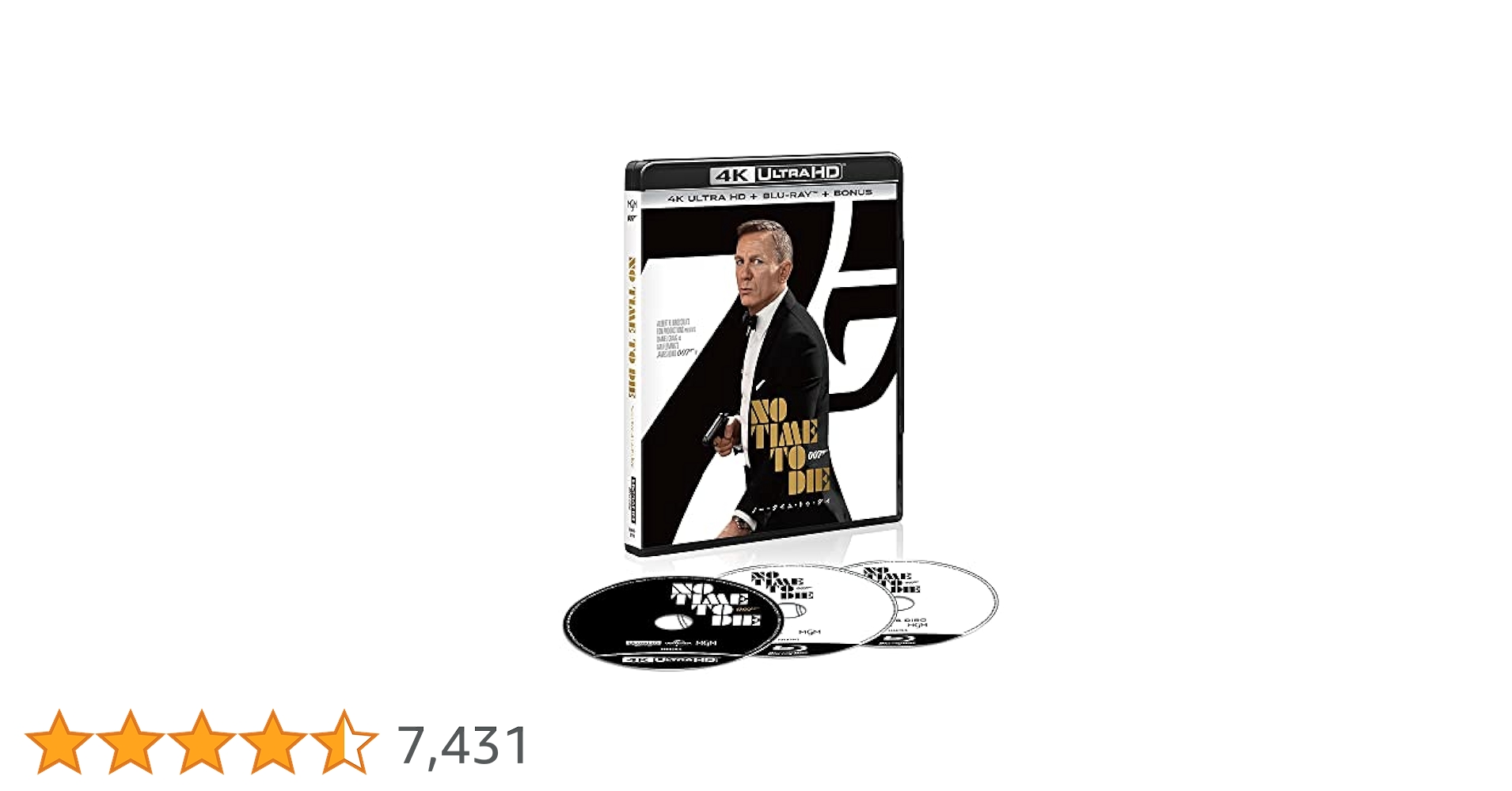 007/ノー・タイム・トゥ・ダイ 4K Ultra HD+BRスチールブック仕様 Amazon.co.jp: 【Amazon.co.jp限定】007/ノー・タイム・トゥ