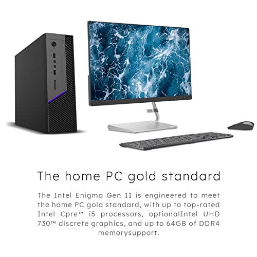 New 2022 Intel Enigma 11 desktop PC, 16GB RAM, 240GB SSD + 1TB Hard Drive Storage, i5 11400 12-Thread 4.4GHz CPU, 4K HDMI, WIFI, Keyboard and mouse, Windows 11 Pro - Image 3