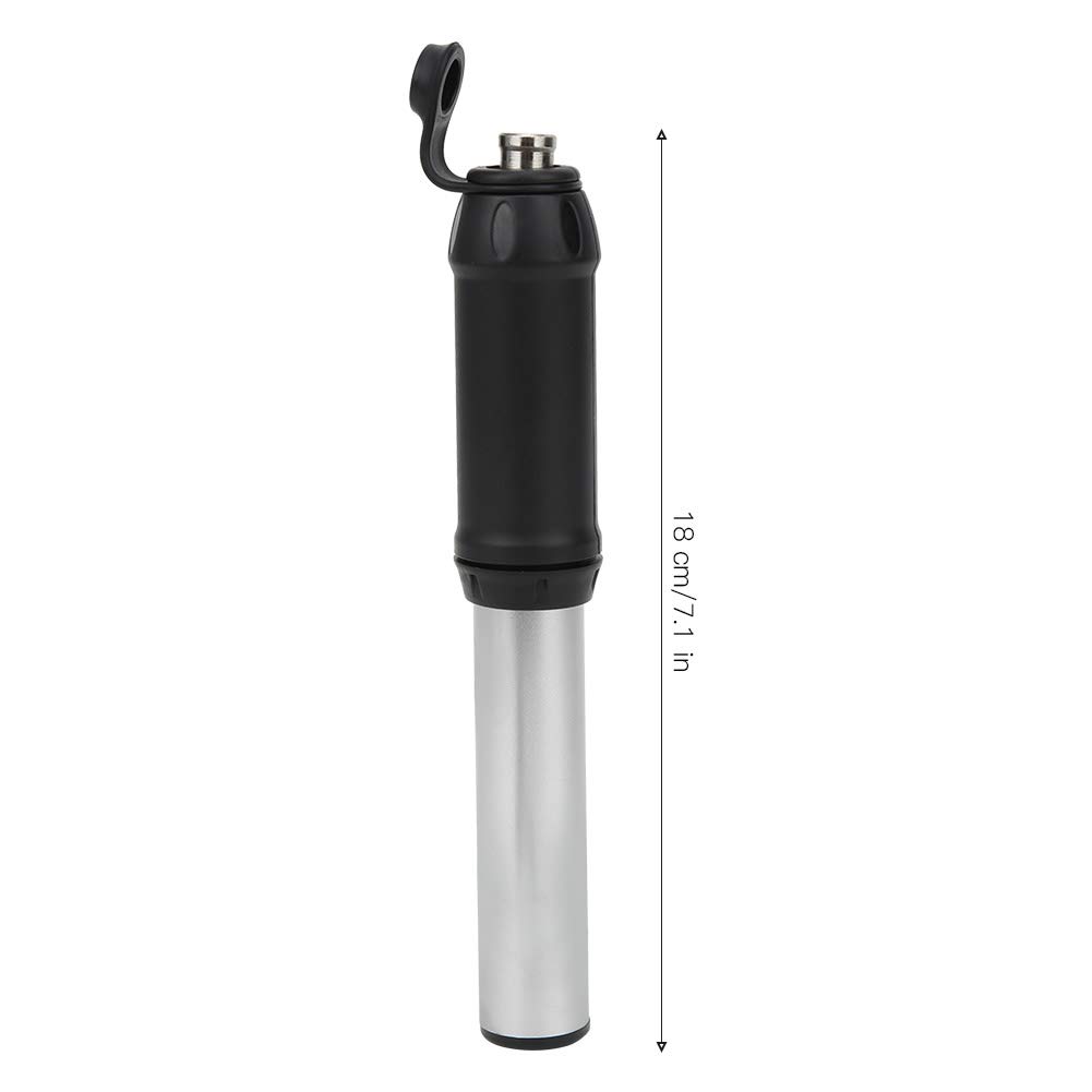 OUKENS Mini Bike Pump, Portable Bicycle Hand Pump, Aluminum Alloy Tire Air Inflator Pump for Bike Bicycle