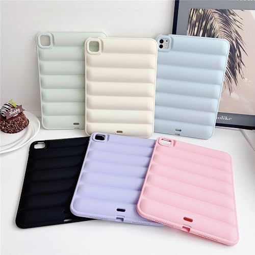 Coque antichoc iPad 8ème génération silicone souple rigide étui violet protection 10.2 - 2