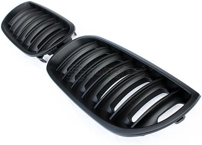 Fits For BMW E83 X3 X 3 Black Grills Sport Front Shadow Grilles Grill 04-06