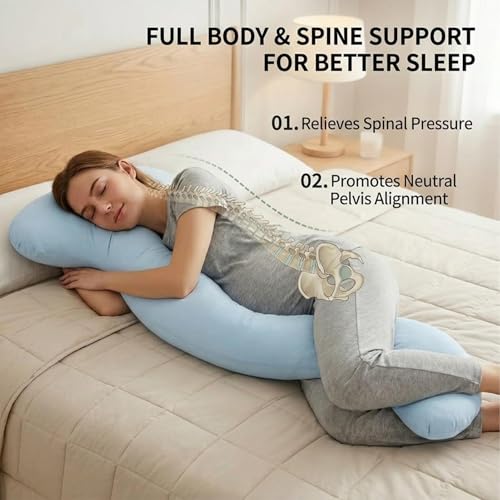 Coussin de corps ergonomique contre le mal de dos nocturne - 5