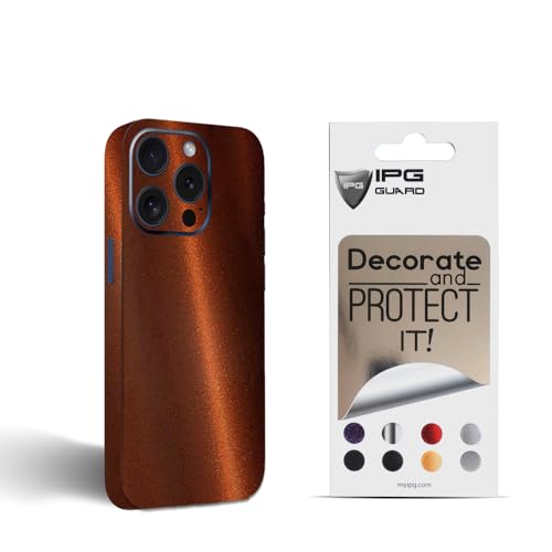 Protector fibra de carbono iPhone 15 Pro Max antiarañazos completo de vinilo IPG