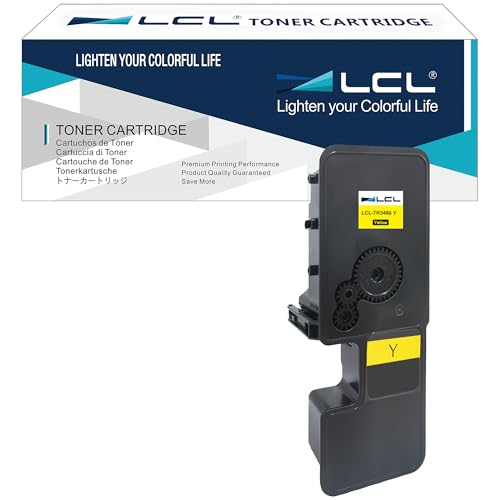 LCL TK-5480 Żółty kompatybilny toner do Kyocera TK5480 TK-5480 TK-5480Y 1T0C22ANL0 zamiennik do Kyocera ECOSYS MA2101 MA2101cwfx MA2101cfx MA2101cwx PA210101cwx PA2100 1 cx PA2101cwx (1 opakowanie)
