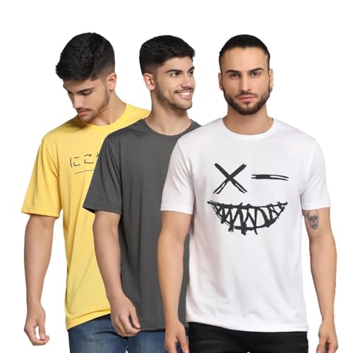 Image of INKKR Men's Cartoon Regular Fit T-Shirt