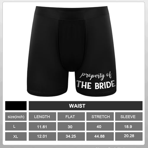 Geyoga 3pcs Groom Gift Set Wedding Gifts for Groom Include Boxer Brief Underwear Socks Wedding Gift for Husband from Bride3