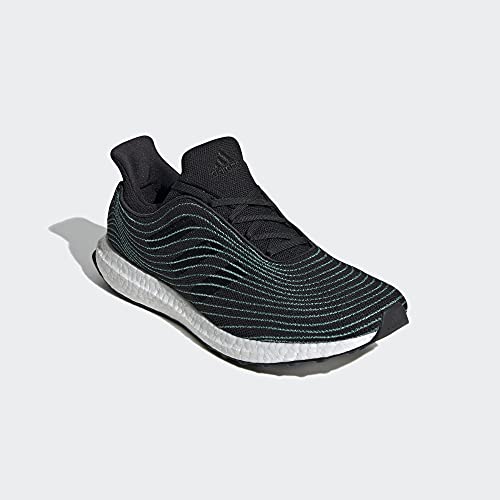 Image of adidas Men's Ultraboost DNA Parley Shoe, Black /Black /Blue Spirit, 8- M US