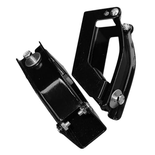 JUMPLAWN 2Pcs Cargo Carrier Clips Clamps for Roof Rack Mounting Easy Installation Holder Clips for Roof Bars Compatible with Various Vehicle Types