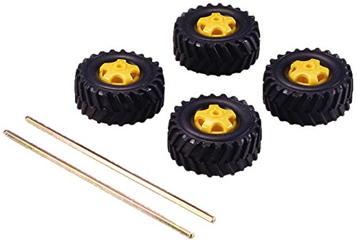 タミヤ 楽しい工作シリーズ No.101 トラックタイヤ 36mm (70101)