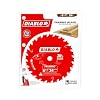 Diablo Framing Saw Blade for Wood - 6-1/2 Diameter, 24 ATB Teeth, 5/8 Arbor, .059 Kerf, 18-Degree Hook Angle, .039 Plate, 8800 Max RPM - D0624A