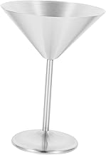 Cabilock 1 Peça 304 Copos De Vidro Copos De Vidro Copos De Vidro Vintage Copos De Aço Inoxidável Copo De Martini Copos De Champanhe Taças De Martini Copos De Vinho Cálice De Copo De Água