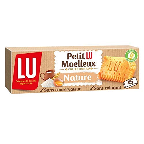 LU - Petit Moelleux Nature 140G - Lot De 4 - livraison offerte