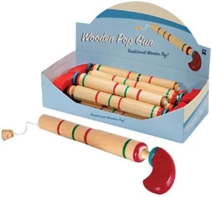 Pocket Money Toys Traditional Toys Wooden Popgun Toy