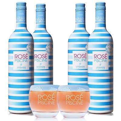 Vinho Francês Rosé Piscine - 4 unidades