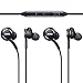 Produktbild Original AKG Kopfhörer 2-er Set In-Ear Headset mit Anrufannahme-Taste und Lautstärke-Regler satte Bässe Stereo Sound EO-IG955 Bulk Schwarz