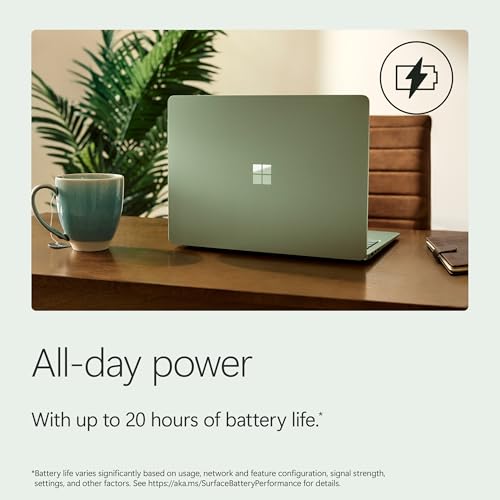 Image of Microsoft Surface Laptop (2026), 13.8-inch Premium Performance Laptop, Snapdragon X2 Elite Processor, Touchscreen Display, 16GB RAM, 512GB SSD Storage, Windows 11 Copilot+ PC Built for AI, Jade