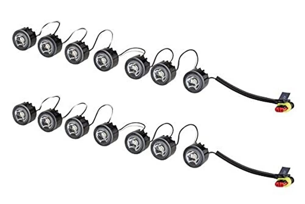 HELLA 2PT 010 458-751 LED-Daytime Running Light Set - LEDayFlex 