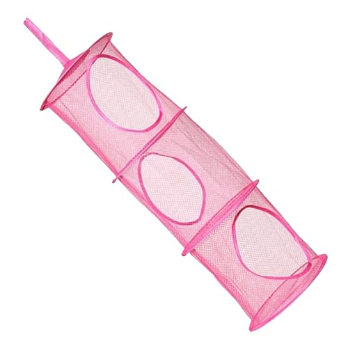 GLEAVI Multi Hanging Organizer for Sundries Collapsible Mesh Storage Bag Stylish Breathable Design for Home Travel and Dorm Use Easy Access and Space Saving