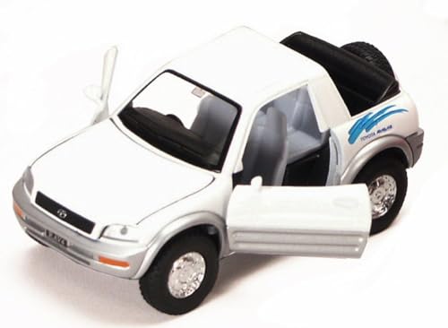 Rav4 Cabriolet modelo 1:32 en metal blanco