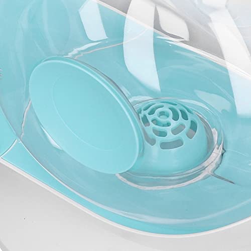 Dispensador automático de agua para mascotas de 2.8L en forma de caracol miniatura 5