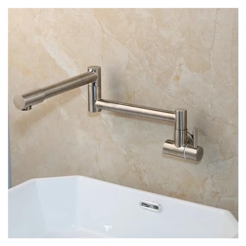 Robinet de cuisine mitigeur à levier unique pliable lavabo noir