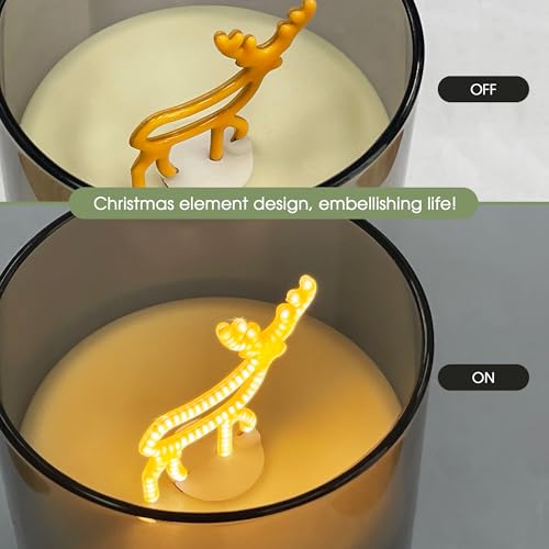 Image of L LOHAS LED Electronic Candle Night Lights with Remote