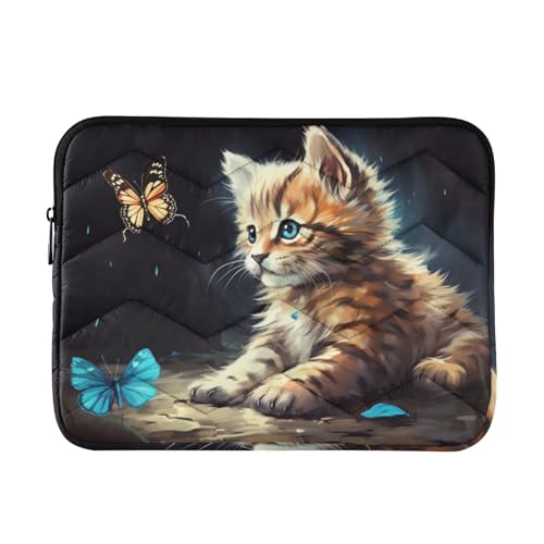 Funda para laptop de 13-14 pulgadas, impermeable miniatura 1