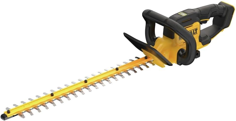 dewalt 20v max 22" cordless hedge trimmer, bare tool only (dcht821b)