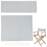 Taille détaillée : le siège en toile mesure 47.5x38.5 (18.7x15.2