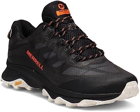 Merrell Men's Moab Speed Waterproof Hiking Shoe Black 10 Medium US | Image 3