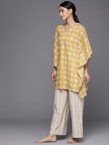 Image of Libas Printed Cotton Night Suit