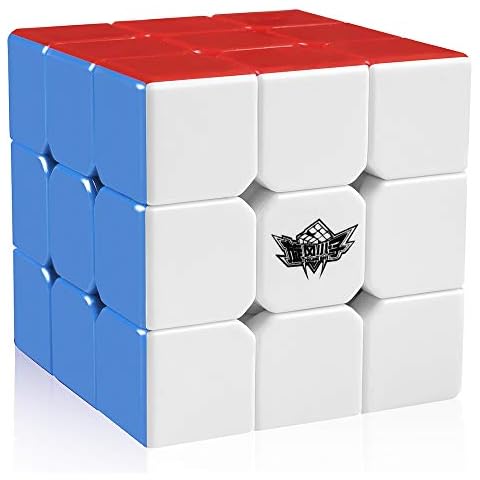 D-FantiX Cyclone Boys 3x3 Speed Cube Stickerless Magic Cube 3x3x3 Puzzles Toys (56mm) Cover
