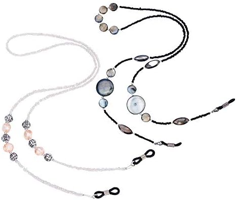 Eyeglass Chains for Women, Premium Beaded Eyeglass Necklace Chain Cord, Eye Glasses String Holder