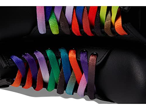 Image of Dr. Martens Kid's Collection 1460 Lace Up Fashion Boot (Little Kid /Big Kid) - Boots for Kids - Rubber Outsole for Pride Patches Print Hydro 13 UK (US 1 Little Kid) M