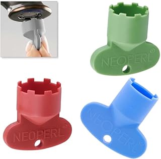Neoperl Slim Faucet Key Pack Install Coin & Perlator Aerator Hidden Stan...